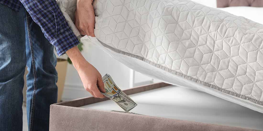 Keeping large amounts of cash on hand could be a costly mistake