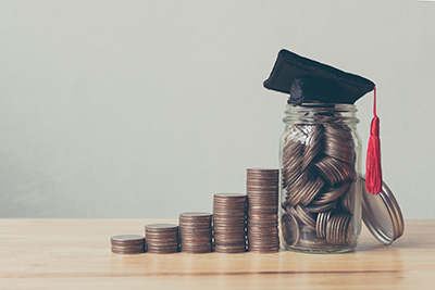 COINS SAVED IN A CANNING JAR