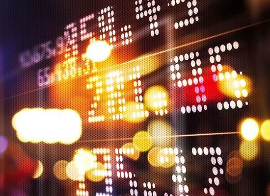 Stock market prices