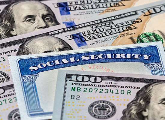 ,oney and a social security card
