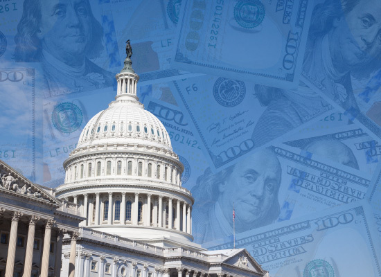 capitol hill building and money
