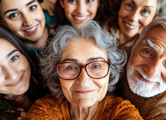 Multi-generational family gathered together, symbolizing estate planning strategies