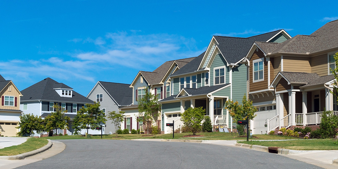 Beautiful American senior living community