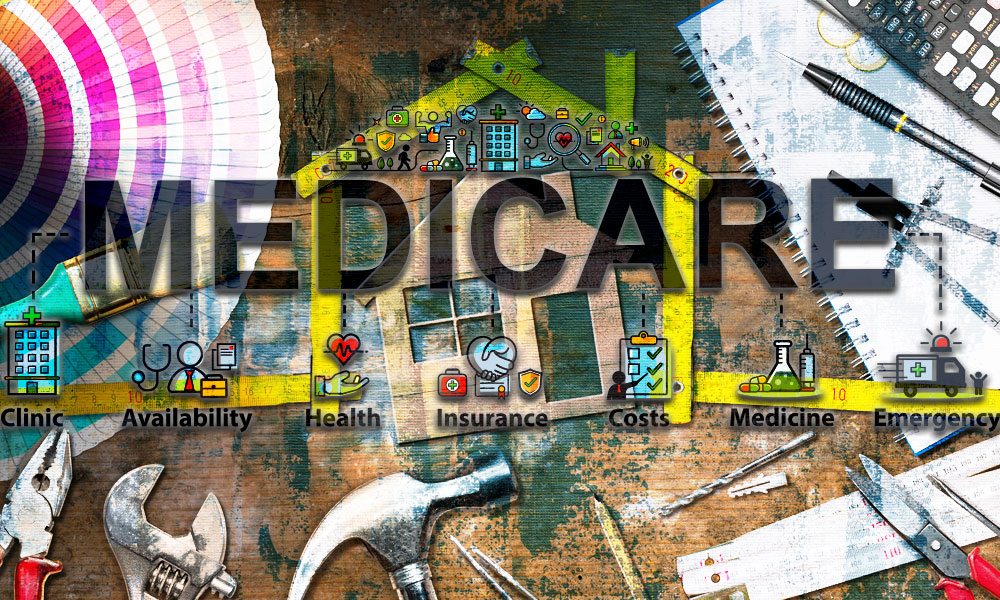 Illustration highlighting Medicare and the CAPABLE program