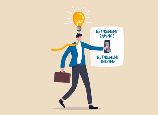 Retirement savings and retirement income